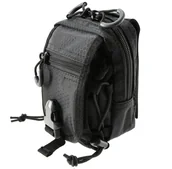 Nerki - Mil-Tec Kieszeń Mil-Tec Hextac Belt Pouch czarna - miniaturka - grafika 1