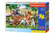 Puzzle - Castorland Puzzle 100 On the Farm - miniaturka - grafika 1