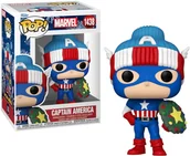 Figurki dla dzieci - funko pop! holiday '24 marvel 1438 captain america - miniaturka - grafika 1