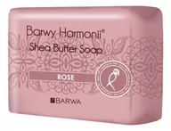 Mydła - Barwa Shea Butter Soap - ROSE - Różane mydło w kostce BARBRMKO - miniaturka - grafika 1