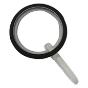 Karnisze - Krążki do zasłon z haczykiem zestaw 10 szt. Kreta – Gardinia - miniaturka - grafika 1