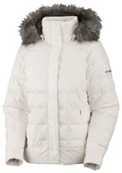 Kurtki damskie - Columbia Damska kurtka puchowa Mercury Maven, Sea Salt, L - miniaturka - grafika 1