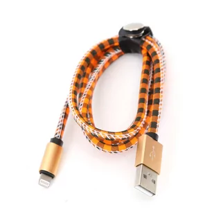Kabel USB Platinet USB A Lightning M/M 1m Pomara$57czowy - Kable USB - miniaturka - grafika 2