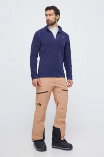 Reebok bluza sportowa kolor granatowy gładka - Bluzy męskie - miniaturka - grafika 1
