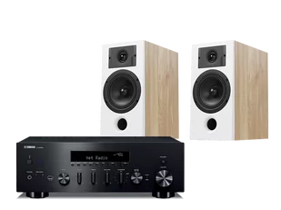 Yamaha R-N600A (czarny) + Diva 3 (dąb) - Zestawy stereo - miniaturka - grafika 1