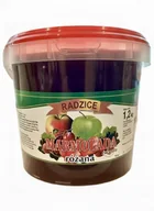 Konfitury, marmolady, powidła - Marmolada różana TWARDA wiaderko 1,2kg Przetwórnia Radzice - miniaturka - grafika 1