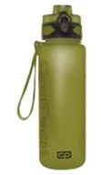 Shakery i bidony sportowe - Bidon Brisk Coolpack 600 ML Rpet Olive - miniaturka - grafika 1