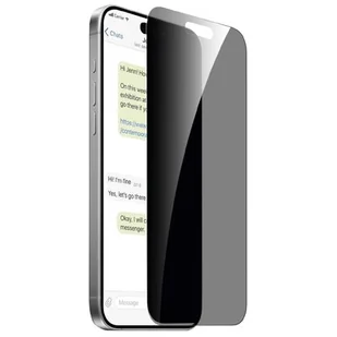 Puro Szkło hartowane Puro Privacy Tempered Glass do iPhone 16 Pro - Szkła hartowane na telefon - miniaturka - grafika 1
