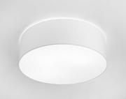 Lampy sufitowe - Nowodvorski Plafon LAMPA sufitowa CAMERON 9606 okrągła OPRAWA abażurowa biała - miniaturka - grafika 1