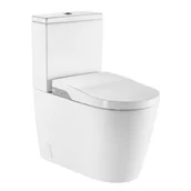 Kompakty WC - Roca Inspira In-wash zestaw WC kompakt stojący Rimless z deską myjącą biały A80306L001 - miniaturka - grafika 1