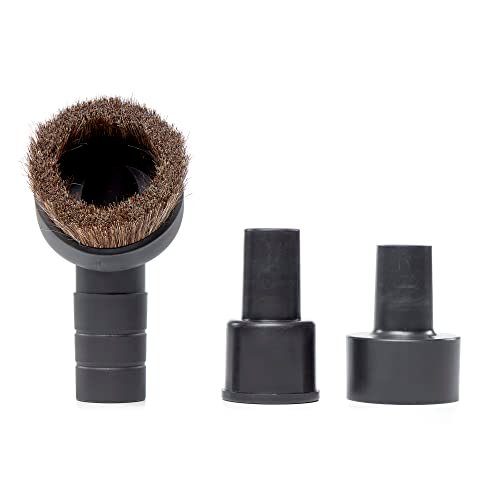 CRAFTSMAN CMXZVBE38785 1-1/10.2 cm. Naturalna szczotka do odkurzania włosów na mokro/sucho z adapterami 1-7/20.3 cm i 2-1/5.1 cm