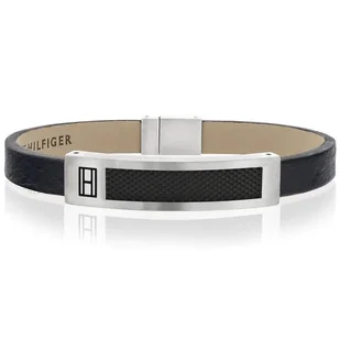 Biżuteria TOMMY HILFIGER 2701061. Bransoletka, Kolor czarny. Mężczyzna. - Bransoletki - miniaturka - grafika 1