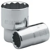 Klucze i nasadki - Stanley Nasadka 1/2" 12 pkt 22mm 729738 - miniaturka - grafika 1