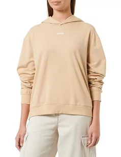BOSS Loungew bluza damska z kapturem, Medium Beige265, 3XL - Bluzy damskie - miniaturka - grafika 1
