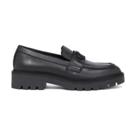 Półbuty damskie - CALVIN KLEIN JEANS Skórzane loafersy - miniaturka - grafika 1