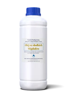 BIO Olej ze SŁODKICH MIGDAŁÓW - produkt profesjonalny 100% naturalny dla skóry, twarzy i włosów - 1 litr - Olejki do ciała i włosów BIO Olej ze SŁODKICH MIGDAŁÓW - produkt profesjonalny 100% naturalny dla skóry, twarzy i włosów - 1 litr - Olejki do ciała i włosów - miniaturka - grafika 1