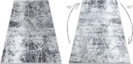 Dywany - Dywan MEFE nowoczesny 2783 Marmur - Strukturalny, dwa poziomy runa szary 140x190 cm - miniaturka - grafika 1