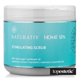 Naturativ Stimulating Salt and Sugar Scrub Stymulujący scrub solno-cukrowy 500 ml - Peelingi do ciała - miniaturka - grafika 1