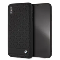 Etui i futerały do telefonów - BMW Hardcase do iPhone XS Max czarny/Hexagon BMHCI65HEXBK - miniaturka - grafika 1