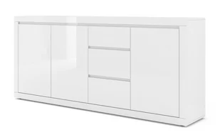 Komoda 200 cm Bello Bianco IV biały mat / połysk - Komody - miniaturka - grafika 1