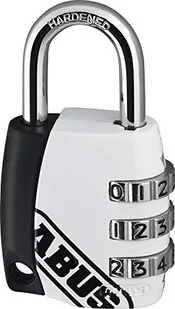 Abus ABUS kłódka na zamek szyfrowy 155/30, biały, 53520 - Kłódki - miniaturka - grafika 1