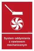 Systemy ekspozycyjne i znaki informacyjne - BC060 SYSTEM ODDYMIANIA Z NAWIEWEM MECHANICZNYM, PS - PŁYTA PCV 1MM FOTOLUMINESCENCYJNA; (150X222MM) - miniaturka - grafika 1