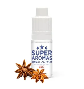 Aromat anyż Super Aromas 10ml - Dodatki do ciast w proszku - miniaturka - grafika 1