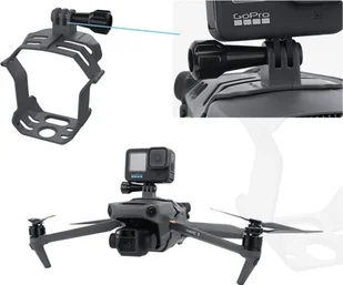 SunnyLife UCHWYT 1/4 CALA DO DRONA DJI MAVIC 3 / CLASSIC NA KAMERĘ LATARKĘ GOPRO - Akcesoria do drona - miniaturka - grafika 1