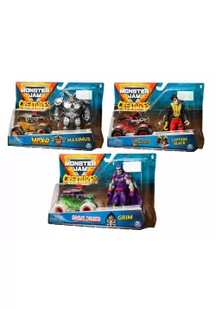Spin Master Monster Jam 1:64 Pojazd z figurką 6055108 p3 Master - Samochody i pojazdy dla dzieci - miniaturka - grafika 2