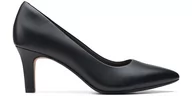 Czółenka - Czółenka damskie Clarks Illeana Tulip czarne 37 - miniaturka - grafika 1
