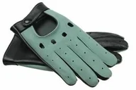 Rękawiczki - Piękne welurowe rękawiczki całuski samochodowe - kolor miętowy - miniaturka - grafika 1