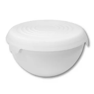 Lumarko Miska Bąble Z Pokrywą 1,5l Biała - Miski i półmiski - miniaturka - grafika 1