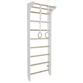 Wyposażenie sportowe i gimnastyczne - Małpiszon, Drabinka gimnastyczna Solo biała - miniaturka - grafika 1