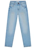 Spodnie i spodenki dla chłopców - Name it Jeansy 13185456 Niebieski Regular Fit - miniaturka - grafika 1