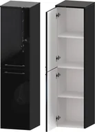 Szafki łazienkowe - Słupek Łazienkowy ROSEN 35 2D L - Uchwyt Czarny - miniaturka - grafika 1