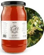 Miód - Miód Lipowy 1050g Naturalny Polski - miniaturka - grafika 1