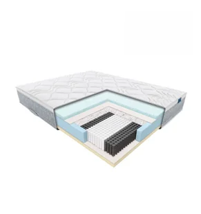 JANPOL NOLLI – materac multipocket sprężynowy Rozmiar - 100x200 Kolor - szary Pokrowiec - Adaptive - Materace - miniaturka - grafika 1