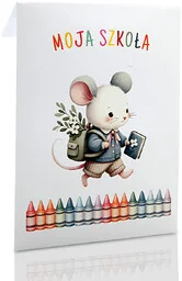 Koperta TS Moja Szkoła Myszka na zdjęcia 15x21 lub 15x23 - Koperty - miniaturka - grafika 1