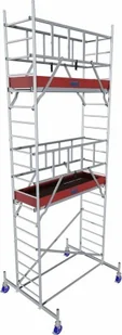 KRAUSE RUSZTOWANIE PROTEC WYSOKOŚĆ ROBOCZA 6,30m 2,0 x 0,70m - Drabiny - miniaturka - grafika 1