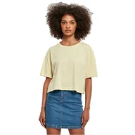 Koszulki i topy damskie - Urban Classics Damska koszulka z krótkim rękawem Oversize Tee w różnych kolorach, rozmiar XS - 5XL, Softyellow, 3XL - miniaturka - grafika 1