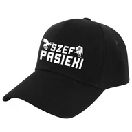 Czapki męskie - CZAPKA Z DASZKIEM BEJSBOLÓWKA SZEF PASIEKI PSZCZELARZ BEJSBOLÓWKA REGULOWANA - miniaturka - grafika 1