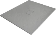 Brodziki prysznicowe - Mexen Hugo brodzik prostokątny SMC 140 x 100 cm, szary - 42611014 - miniaturka - grafika 1