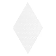 Płytki ceramiczne - Dunin Rombic White 04 matt - miniaturka - grafika 1