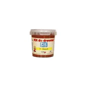 Gipsy i gładzie gipsowe - Kit do drewna 0,25 kg orzech FINAKRYL - miniaturka - grafika 1