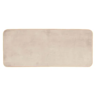 Beżowy dywanik łazienkowy 50x120 cm Vitamine – douceur d'intérieur - Dywaniki łazienkowe - miniaturka - grafika 1