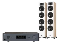 Zestawy stereo - NAD C 379 (czarny) + Diva 6 (dąb) - miniaturka - grafika 1
