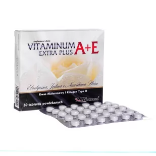 AMS PHARMA Vitaminum a+e extra plus x 30 tabl - Włosy, skóra, paznokcie - miniaturka - grafika 2