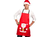 Stroje karnawałowe - Kostium Fartuszek Św. Mikołaj na Boże Narodzenie - miniaturka - grafika 1