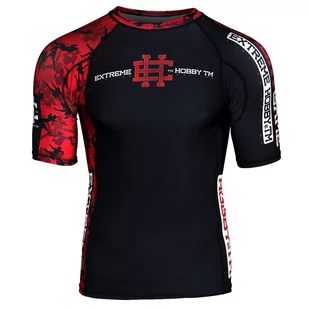 Koszulka do MMA męska EXTREME HOBBY RED WARRIOR - Koszulki sportowe męskie - miniaturka - grafika 1