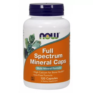 Now Foods Full Spectrum Mineral Caps - Minerały dla dorosłych (120 kaps.) - Suplementy naturalne - miniaturka - grafika 1